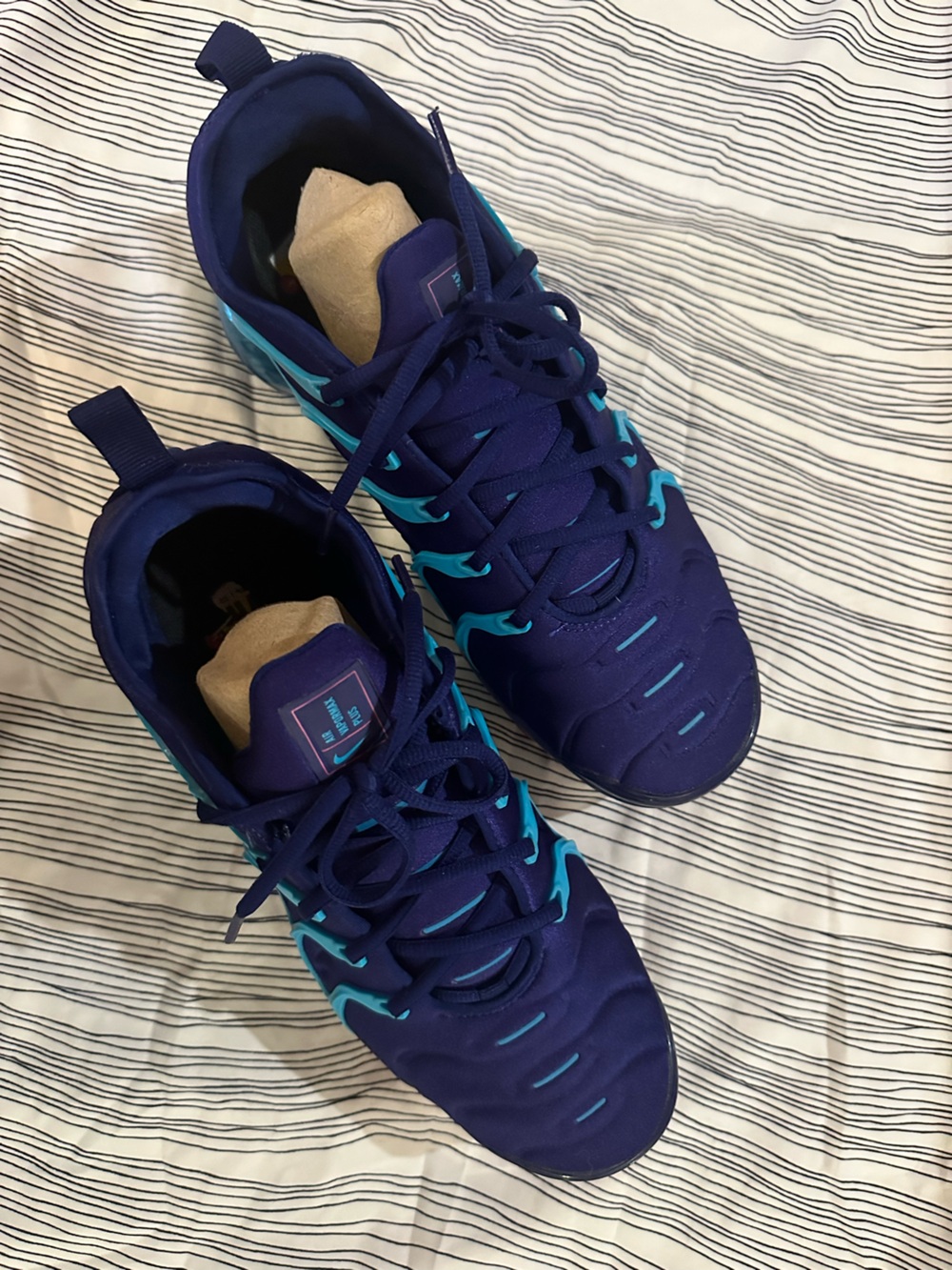 Nike Vapormax Plus Ultramarine and Turquoise
